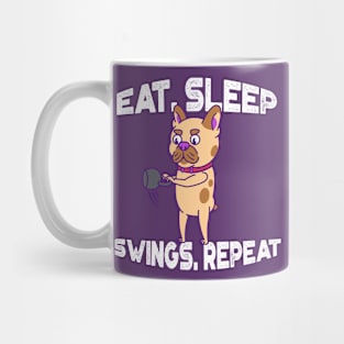 Funny Kettlebell- French Bulldog Mug